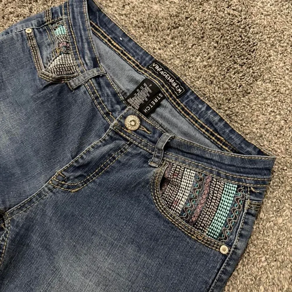 American-vintage Women's Blue and Navy Shorts
